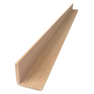 Kątownik drewniany modrzewiowy 40x40mm 120cm listwa narożna WINKIEL MODRZEW